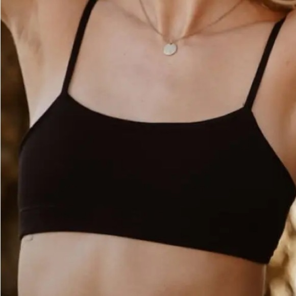 NWOT Huha Mineral Bra Tata Bralette Black Size Small - Picture 2 of 8